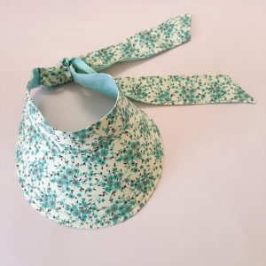 Visera ala ancha - Calico Days Aqua
